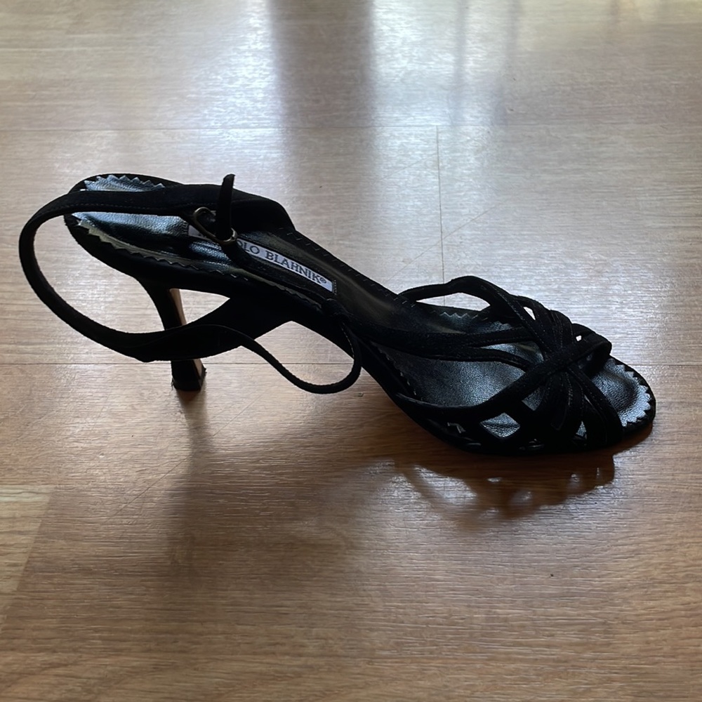 Manola Blahnik black sandals size 37 - Picture 2 of 9